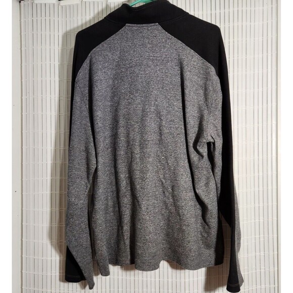 Calvin Klein Long sleeve Sweater For Men Size XL Gray Size Small Zipper On Front - Picture 3 of 9